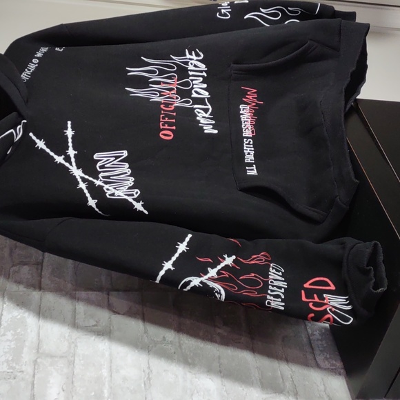 Boohoo Man Hoodie Sweatshirt - Picture 2 of 9